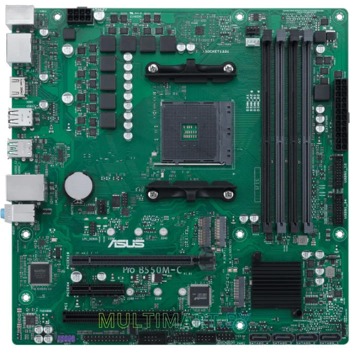 Материнская плата ASUS Pro B550M-C/CSM